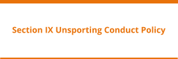 Section IX Unsporting Conduct Policy